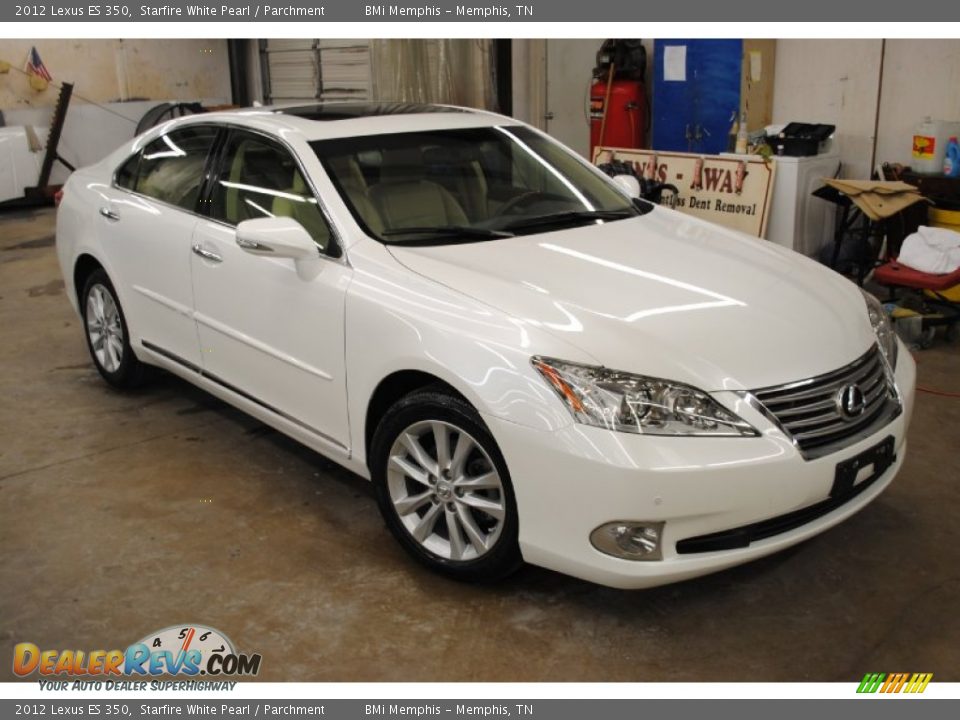 2012 Lexus ES 350 Starfire White Pearl / Parchment Photo #7