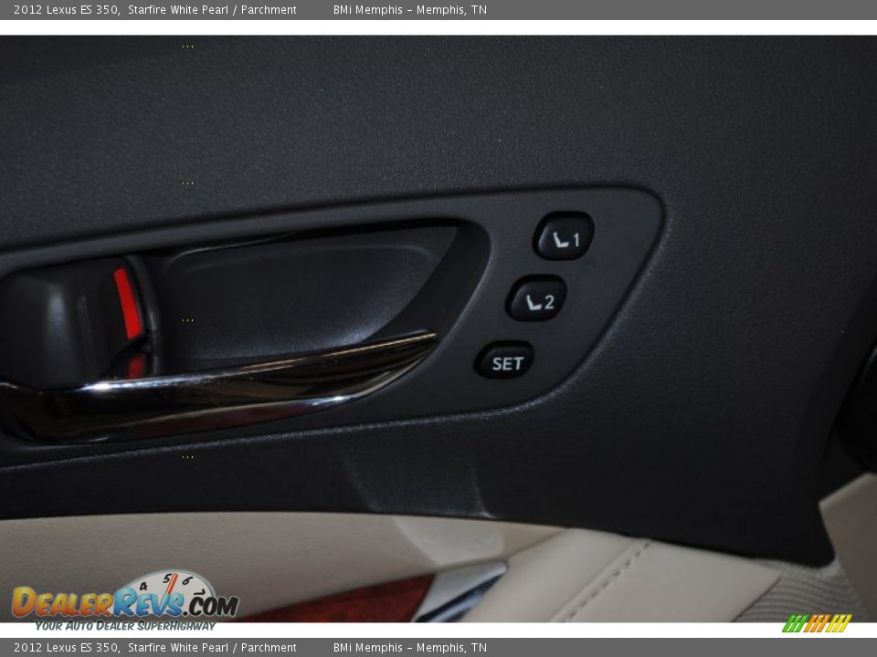 2012 Lexus ES 350 Starfire White Pearl / Parchment Photo #10