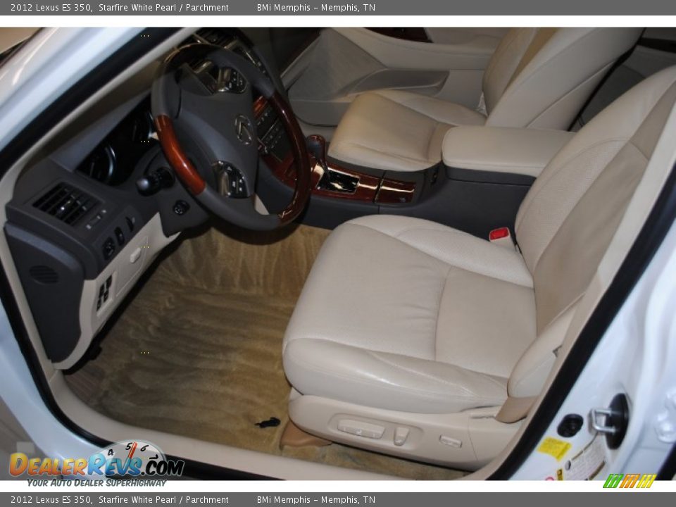 2012 Lexus ES 350 Starfire White Pearl / Parchment Photo #11