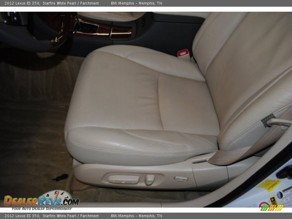 2012 Lexus ES 350 Starfire White Pearl / Parchment Photo #12