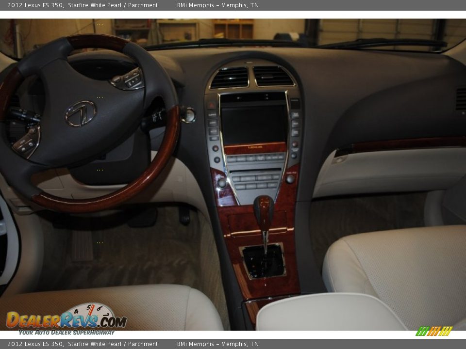 2012 Lexus ES 350 Starfire White Pearl / Parchment Photo #13