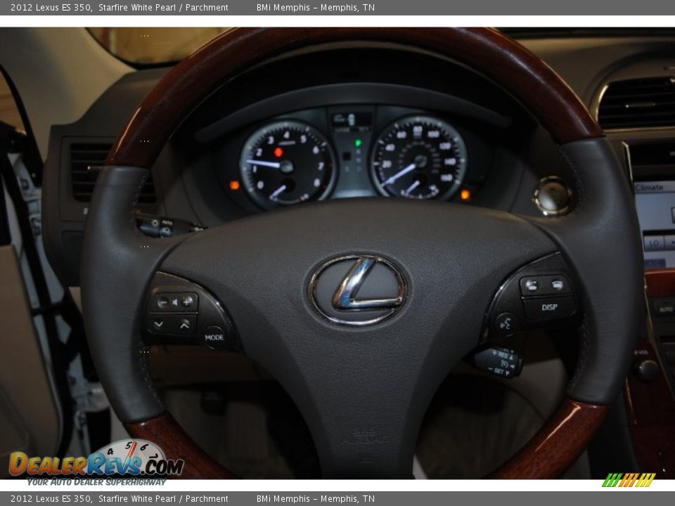 2012 Lexus ES 350 Starfire White Pearl / Parchment Photo #14