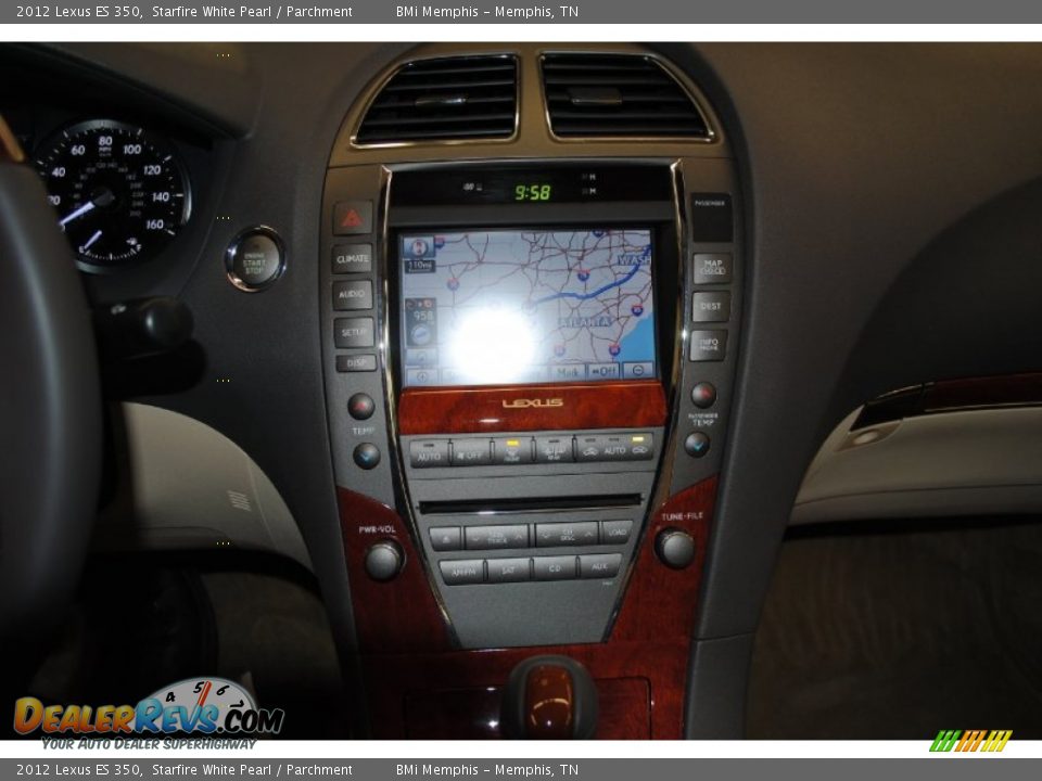 2012 Lexus ES 350 Starfire White Pearl / Parchment Photo #15