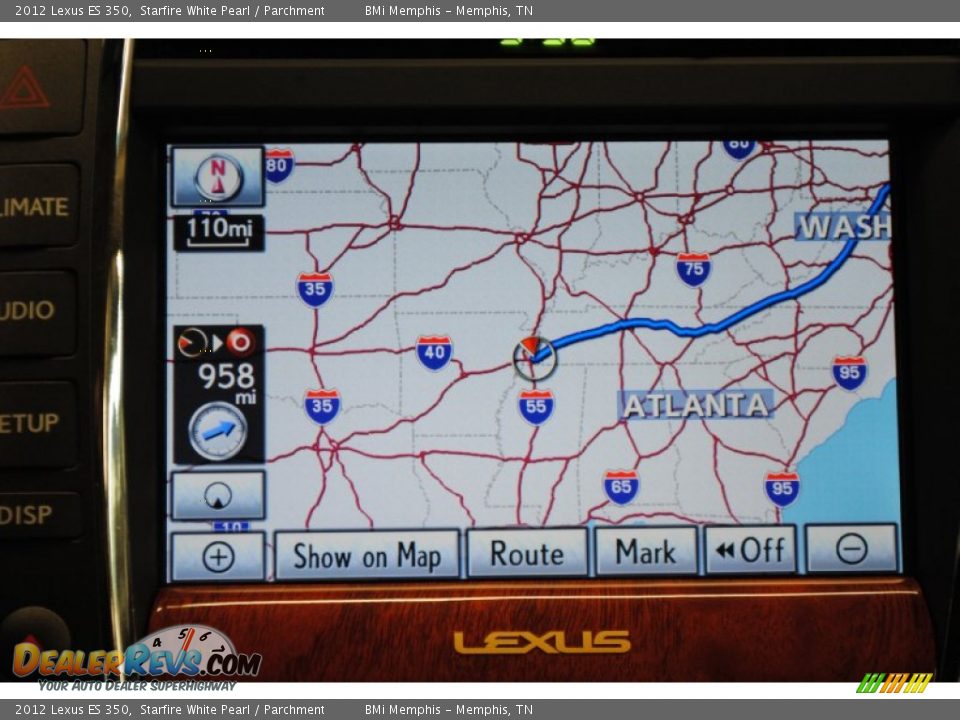 2012 Lexus ES 350 Starfire White Pearl / Parchment Photo #16