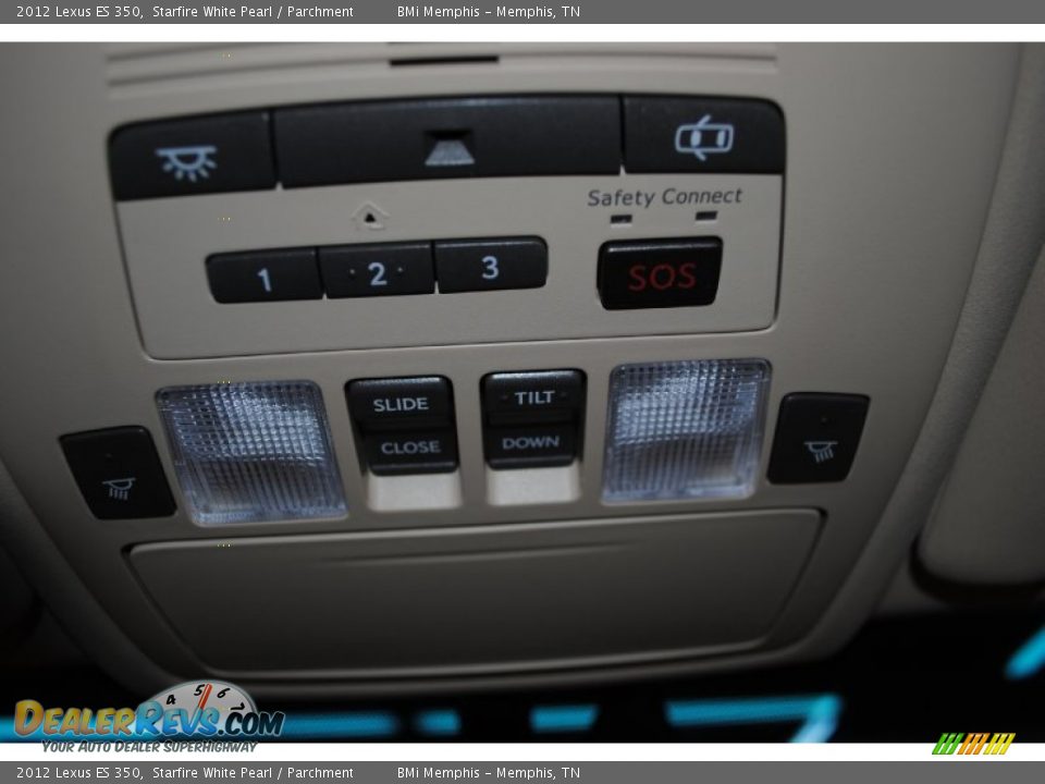 2012 Lexus ES 350 Starfire White Pearl / Parchment Photo #18