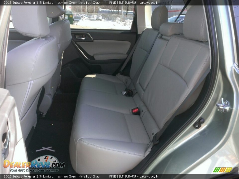 2015 Subaru Forester 2.5i Limited Jasmine Green Metallic / Gray Photo #6