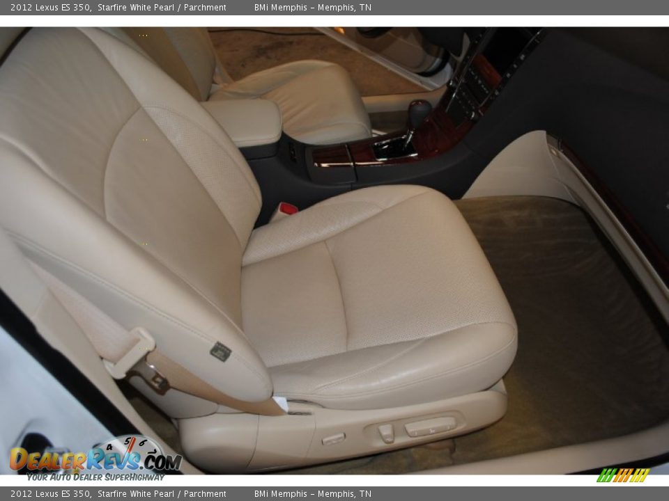 2012 Lexus ES 350 Starfire White Pearl / Parchment Photo #24