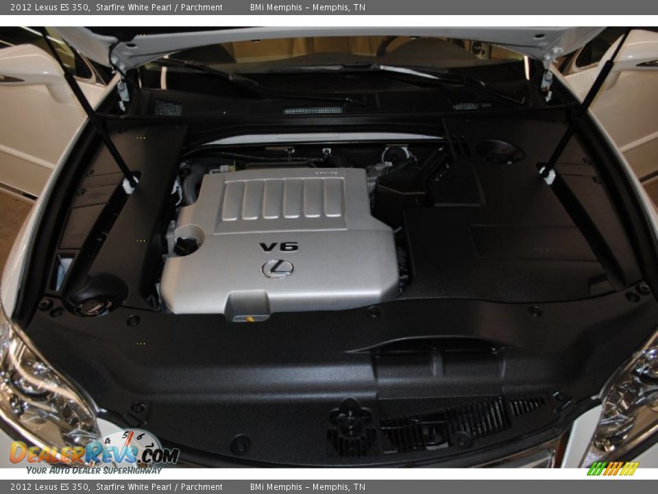 2012 Lexus ES 350 Starfire White Pearl / Parchment Photo #25