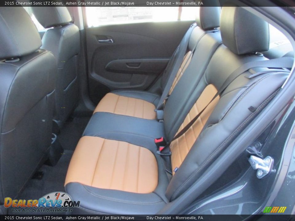 Rear Seat of 2015 Chevrolet Sonic LTZ Sedan Photo #14