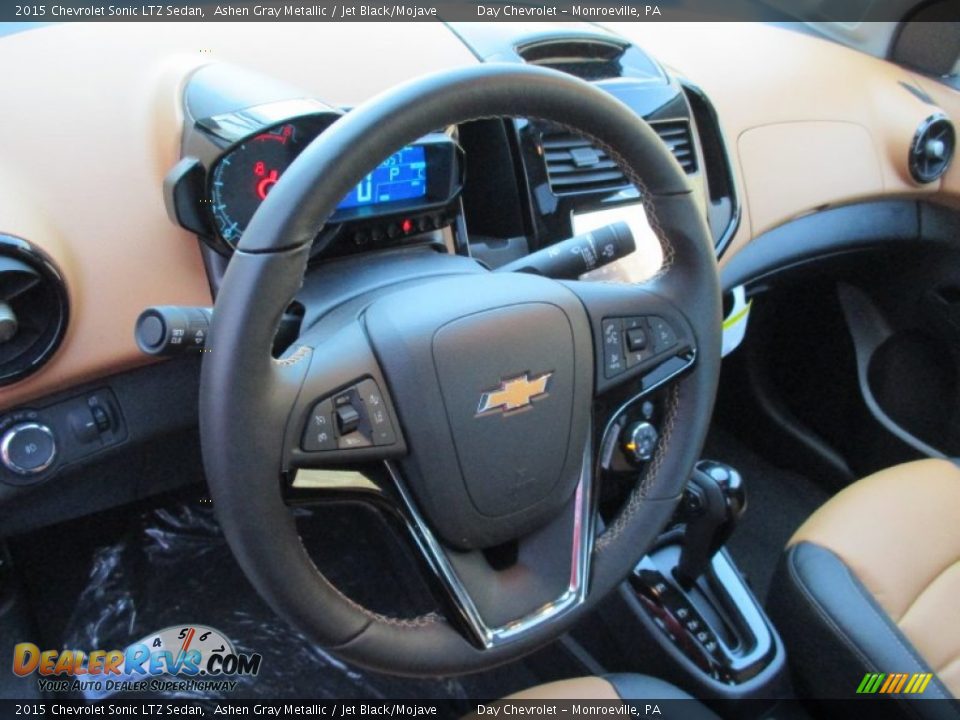 Dashboard of 2015 Chevrolet Sonic LTZ Sedan Photo #15