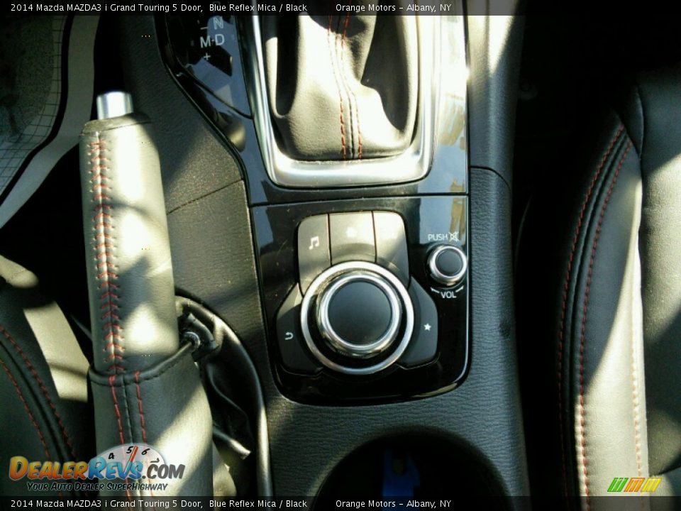 2014 Mazda MAZDA3 i Grand Touring 5 Door Blue Reflex Mica / Black Photo #13