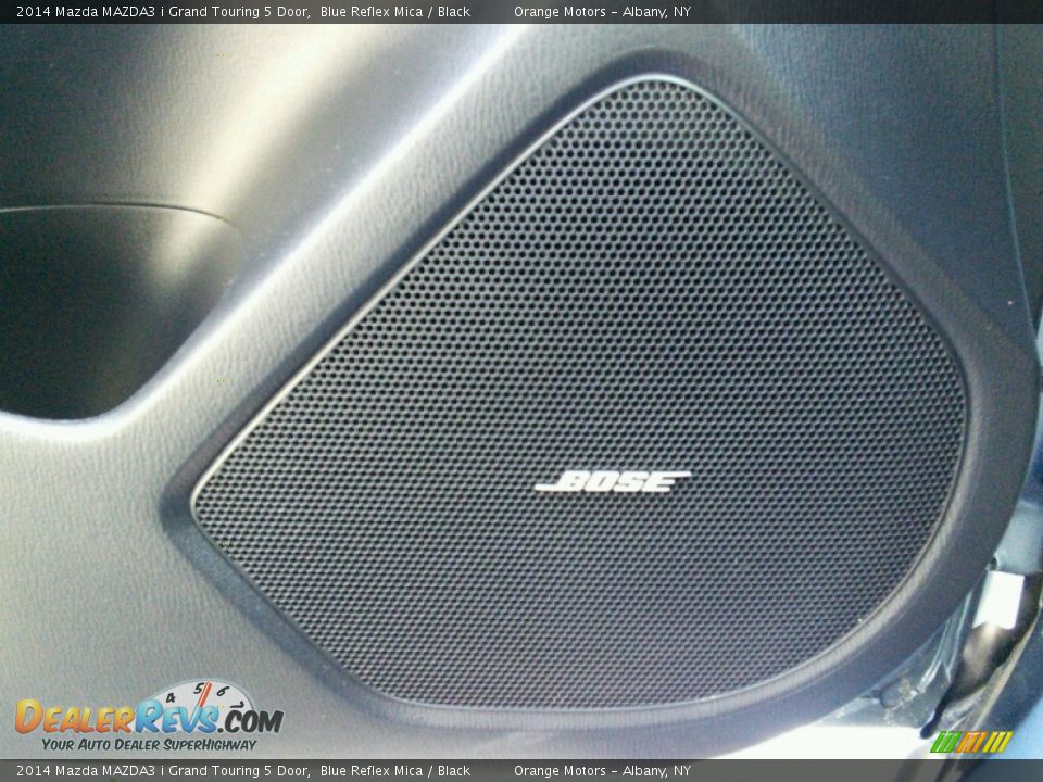 2014 Mazda MAZDA3 i Grand Touring 5 Door Blue Reflex Mica / Black Photo #16