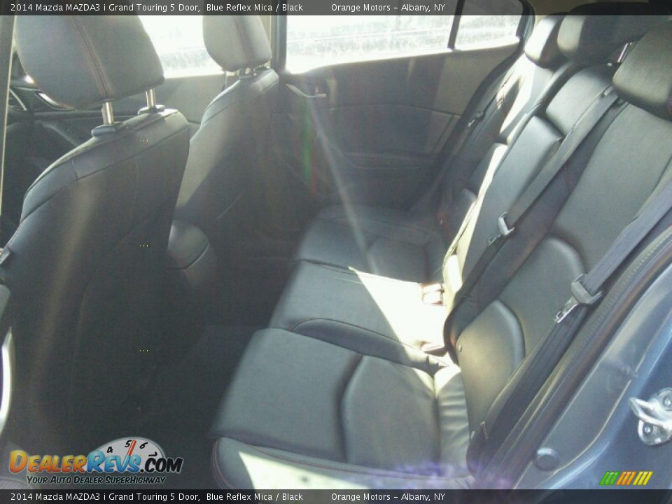 2014 Mazda MAZDA3 i Grand Touring 5 Door Blue Reflex Mica / Black Photo #17