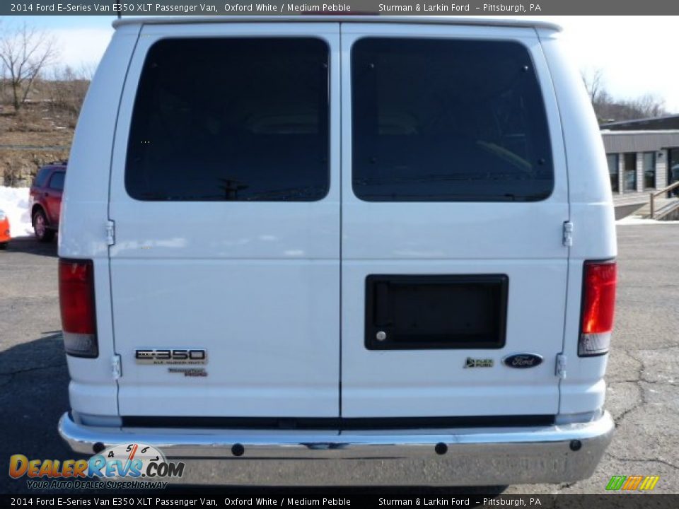 2014 Ford E-Series Van E350 XLT Passenger Van Oxford White / Medium Pebble Photo #3