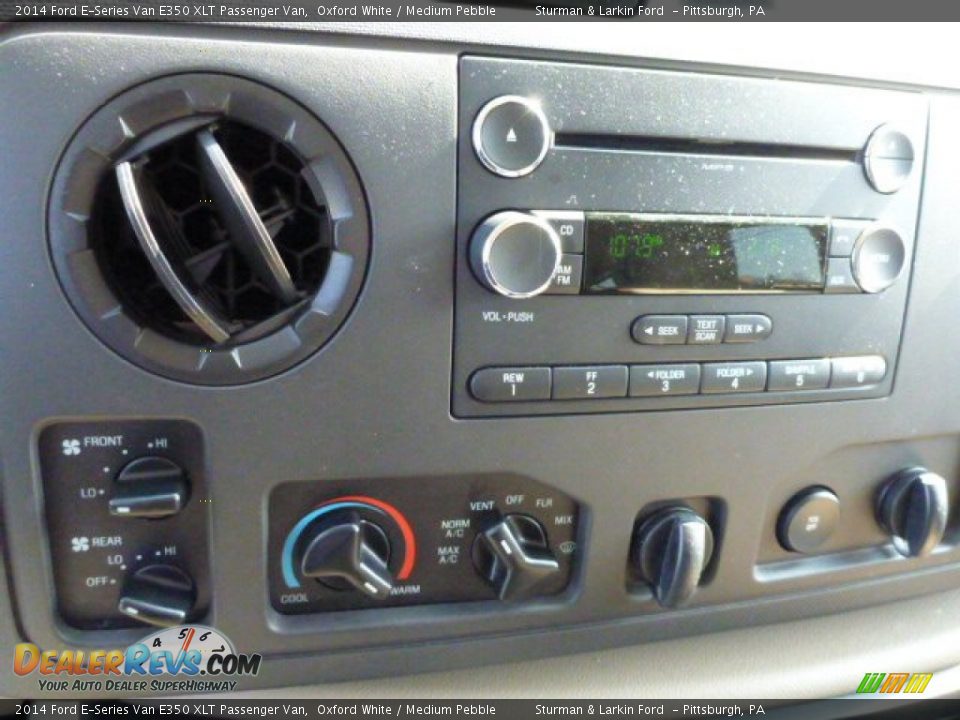 2014 Ford E-Series Van E350 XLT Passenger Van Oxford White / Medium Pebble Photo #12