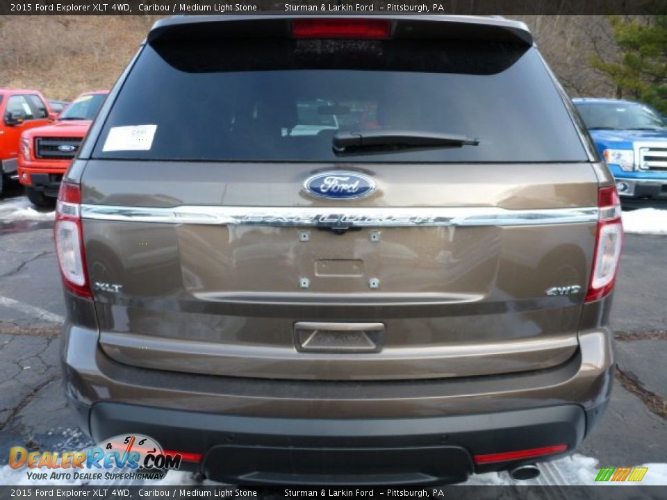 2015 Ford Explorer XLT 4WD Caribou / Medium Light Stone Photo #3