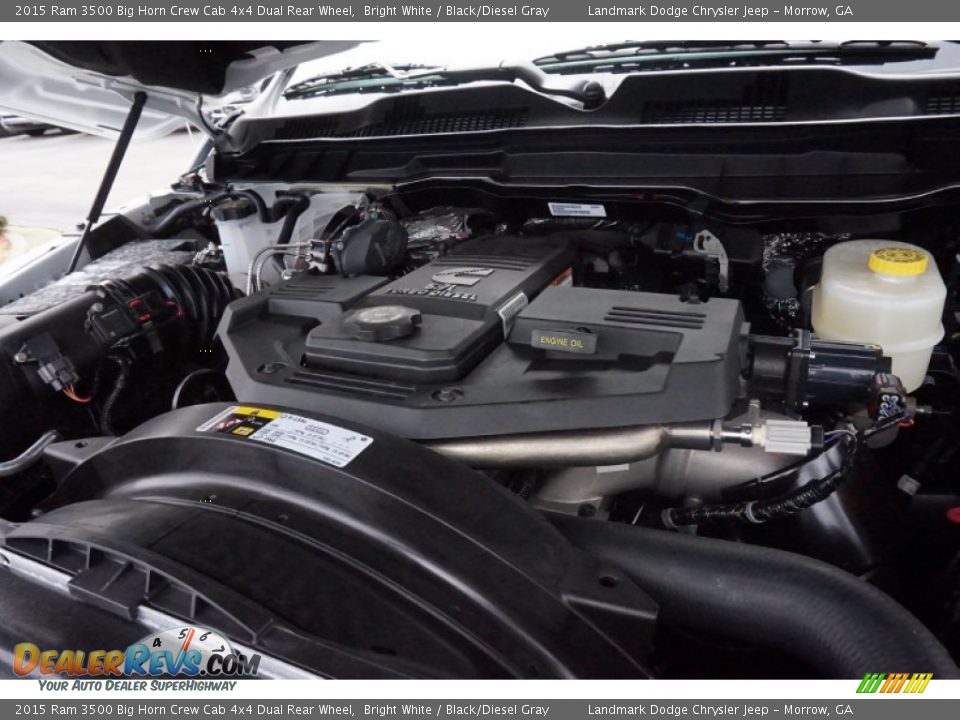2015 Ram 3500 Big Horn Crew Cab 4x4 Dual Rear Wheel 6.7 Liter OHV 24-Valve Cummins Turbo-Diesel Inline 6 Cylinder Engine Photo #8