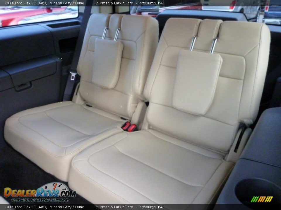 2014 Ford Flex SEL AWD Mineral Gray / Dune Photo #9