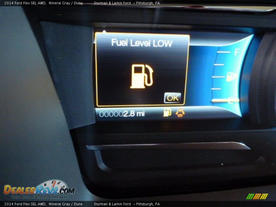 2014 Ford Flex SEL AWD Mineral Gray / Dune Photo #15