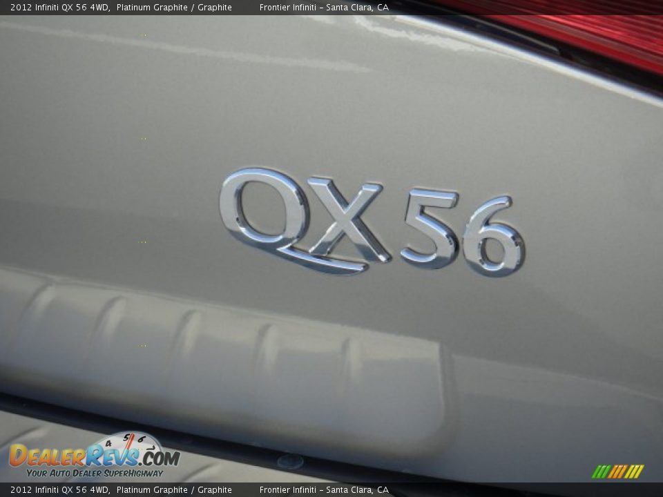 2012 Infiniti QX 56 4WD Platinum Graphite / Graphite Photo #6