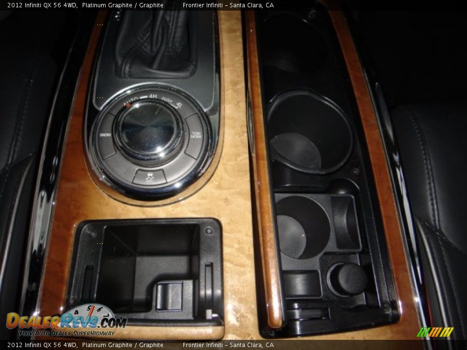 2012 Infiniti QX 56 4WD Platinum Graphite / Graphite Photo #17