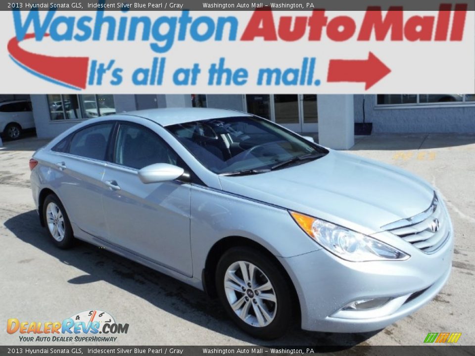 2013 Hyundai Sonata GLS Iridescent Silver Blue Pearl / Gray Photo #1