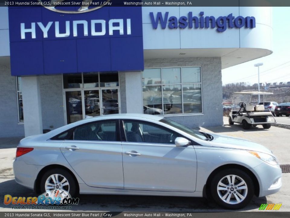 2013 Hyundai Sonata GLS Iridescent Silver Blue Pearl / Gray Photo #2