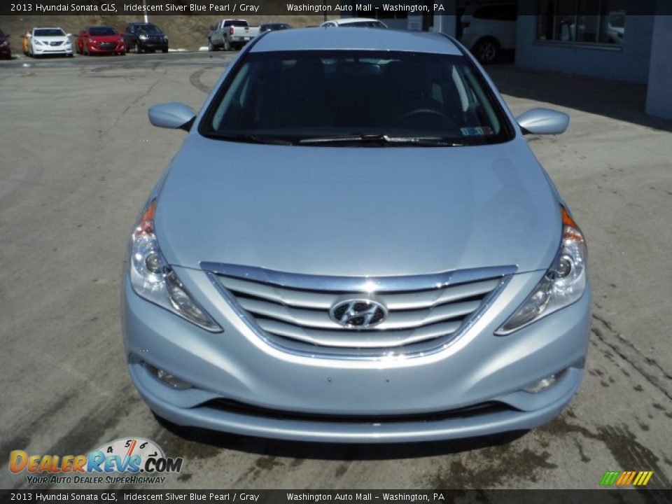 2013 Hyundai Sonata GLS Iridescent Silver Blue Pearl / Gray Photo #4