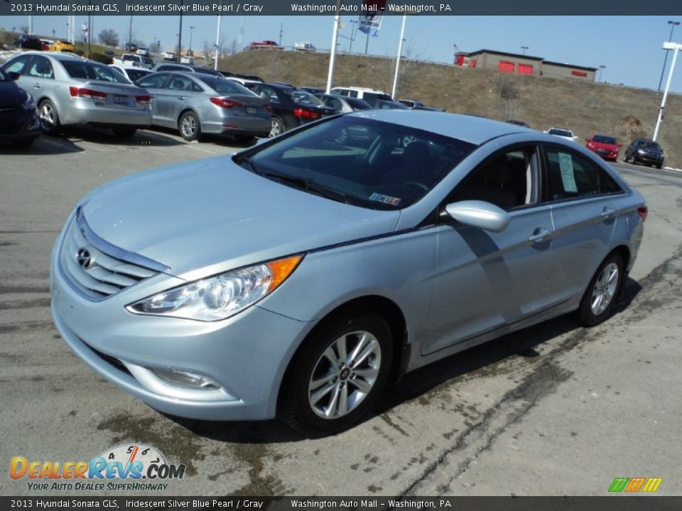 2013 Hyundai Sonata GLS Iridescent Silver Blue Pearl / Gray Photo #5