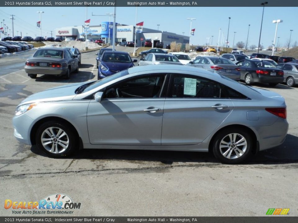2013 Hyundai Sonata GLS Iridescent Silver Blue Pearl / Gray Photo #6