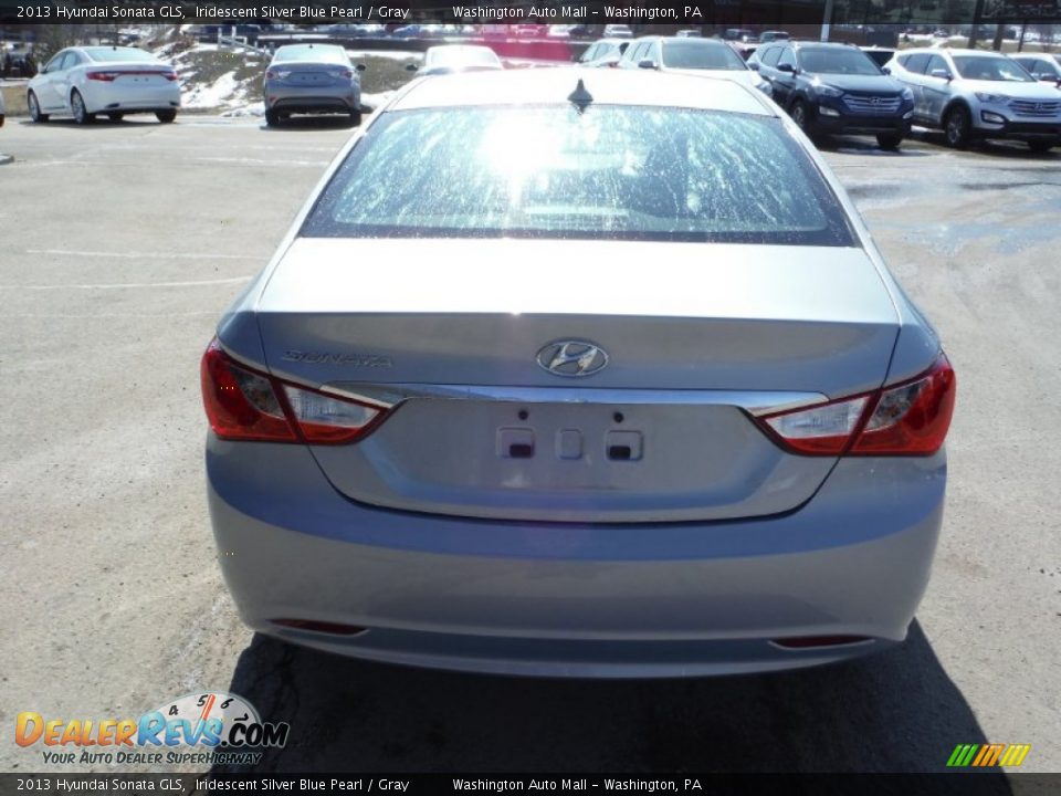 2013 Hyundai Sonata GLS Iridescent Silver Blue Pearl / Gray Photo #7