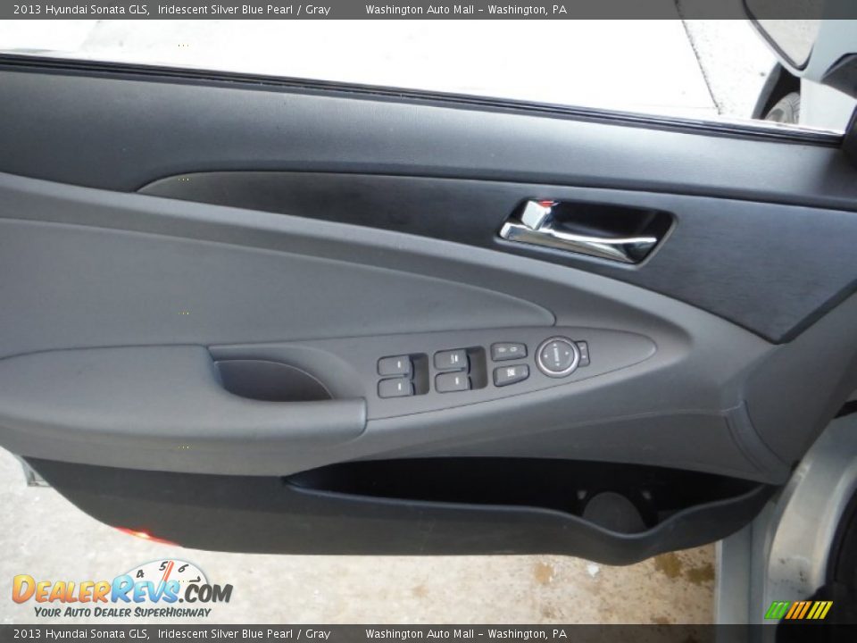 2013 Hyundai Sonata GLS Iridescent Silver Blue Pearl / Gray Photo #9