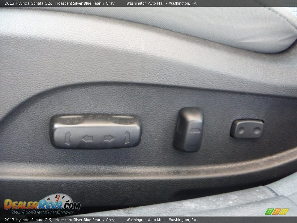 2013 Hyundai Sonata GLS Iridescent Silver Blue Pearl / Gray Photo #12