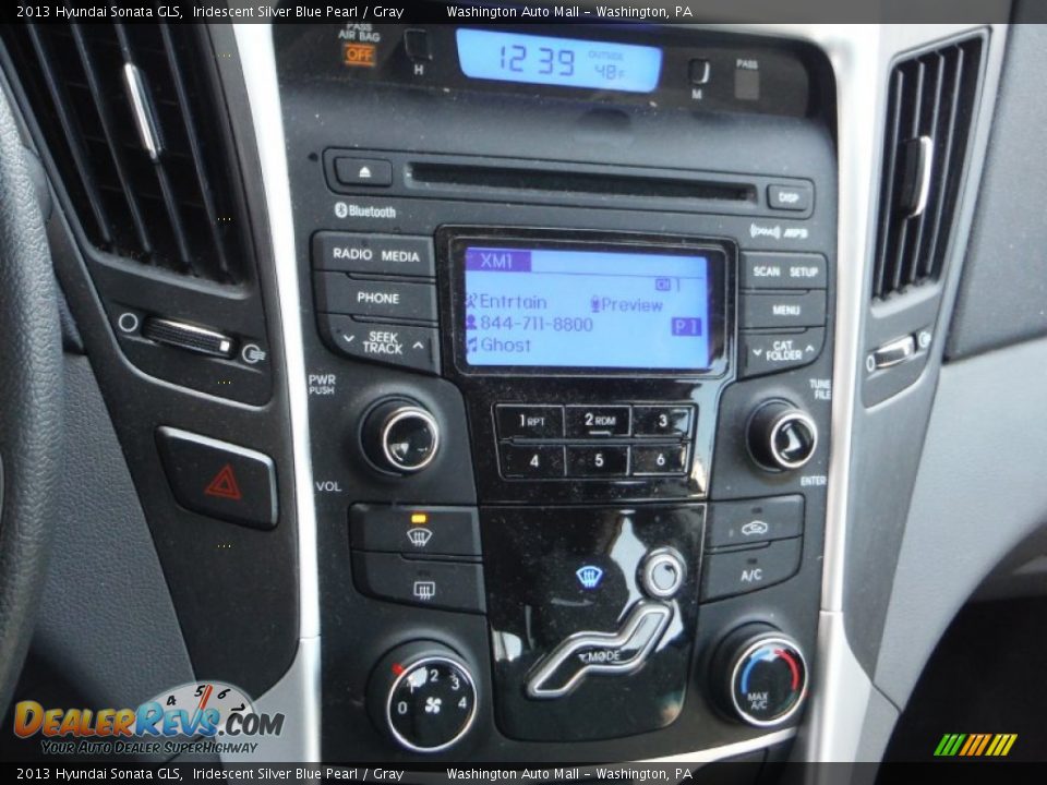 2013 Hyundai Sonata GLS Iridescent Silver Blue Pearl / Gray Photo #14