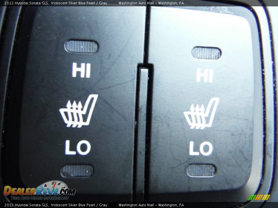 2013 Hyundai Sonata GLS Iridescent Silver Blue Pearl / Gray Photo #15