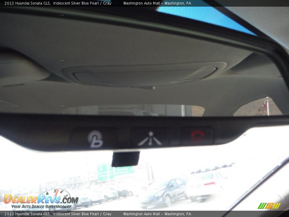 2013 Hyundai Sonata GLS Iridescent Silver Blue Pearl / Gray Photo #16