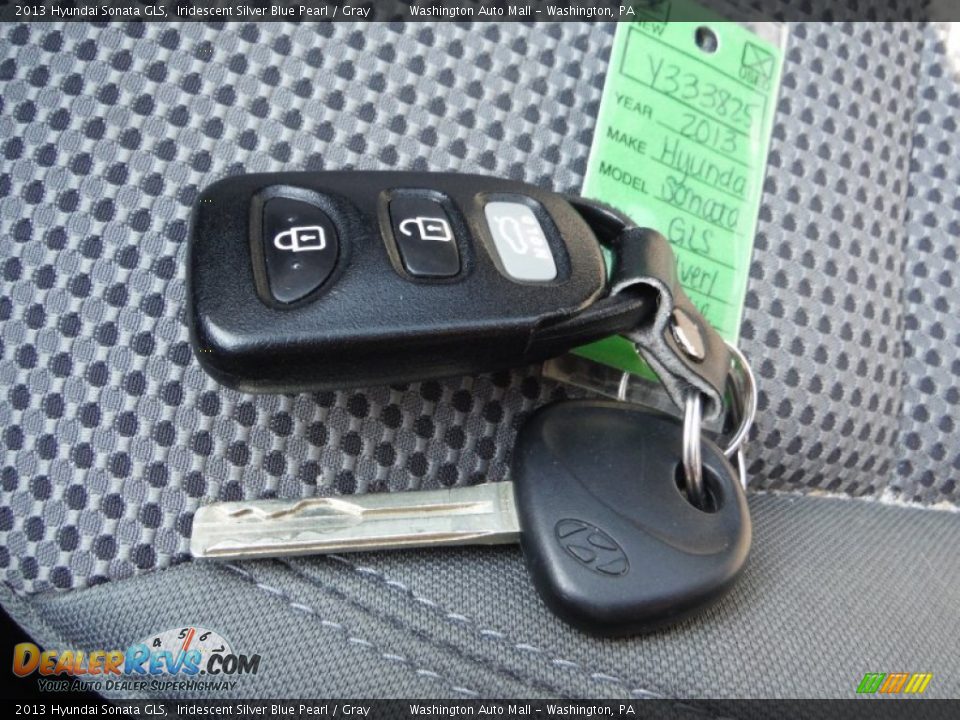 2013 Hyundai Sonata GLS Iridescent Silver Blue Pearl / Gray Photo #18