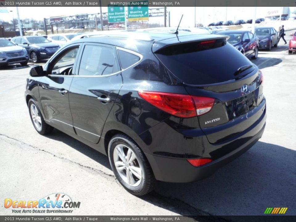 2013 Hyundai Tucson GLS AWD Ash Black / Taupe Photo #7