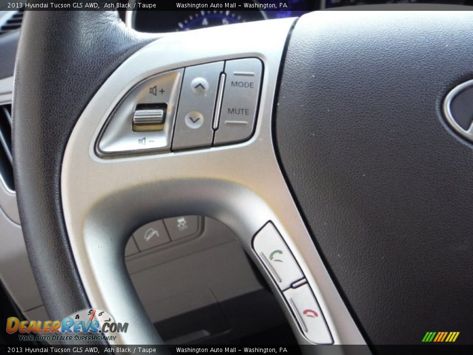 2013 Hyundai Tucson GLS AWD Ash Black / Taupe Photo #18
