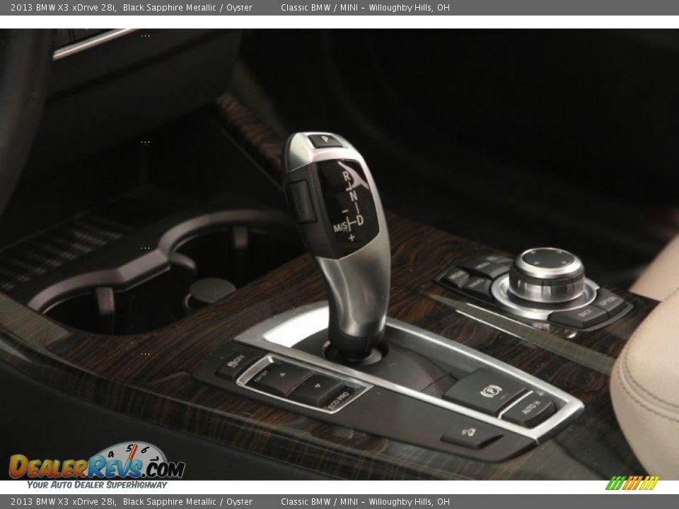 2013 BMW X3 xDrive 28i Black Sapphire Metallic / Oyster Photo #11