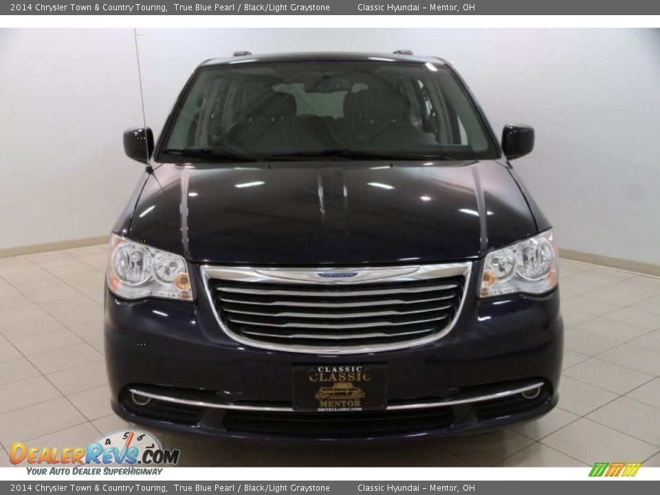 2014 Chrysler Town & Country Touring True Blue Pearl / Black/Light Graystone Photo #2