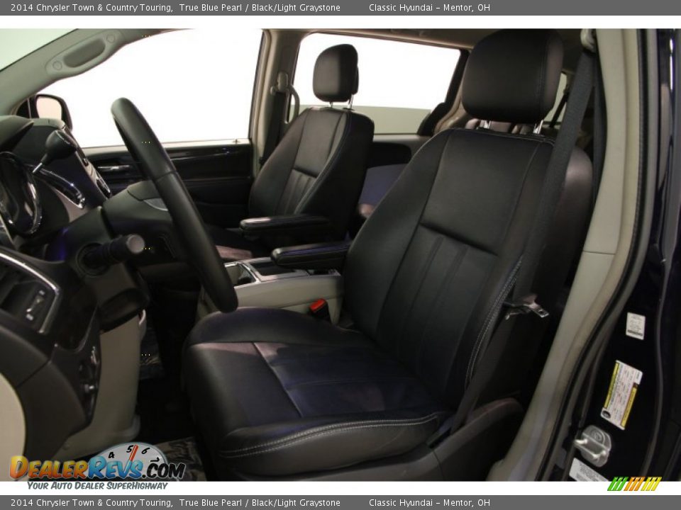 2014 Chrysler Town & Country Touring True Blue Pearl / Black/Light Graystone Photo #5