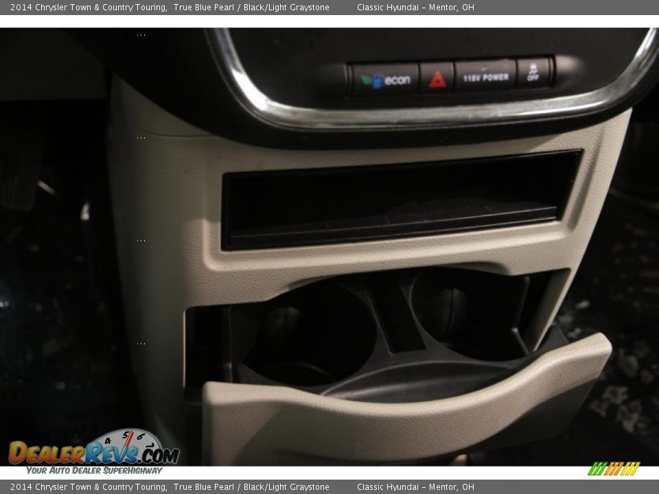 2014 Chrysler Town & Country Touring True Blue Pearl / Black/Light Graystone Photo #11