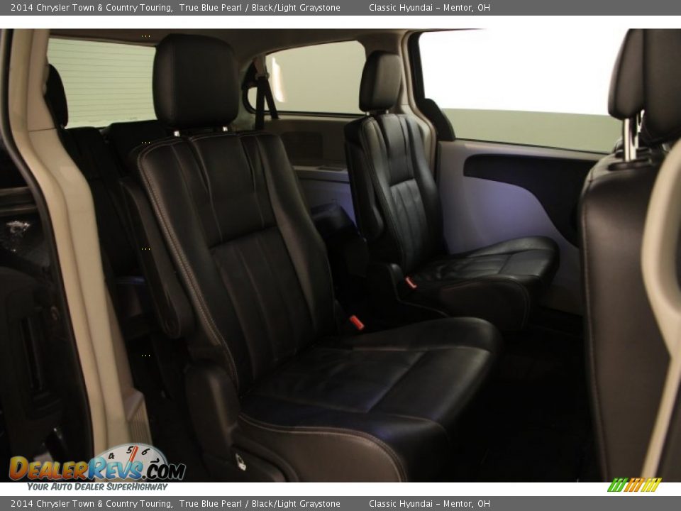 2014 Chrysler Town & Country Touring True Blue Pearl / Black/Light Graystone Photo #13
