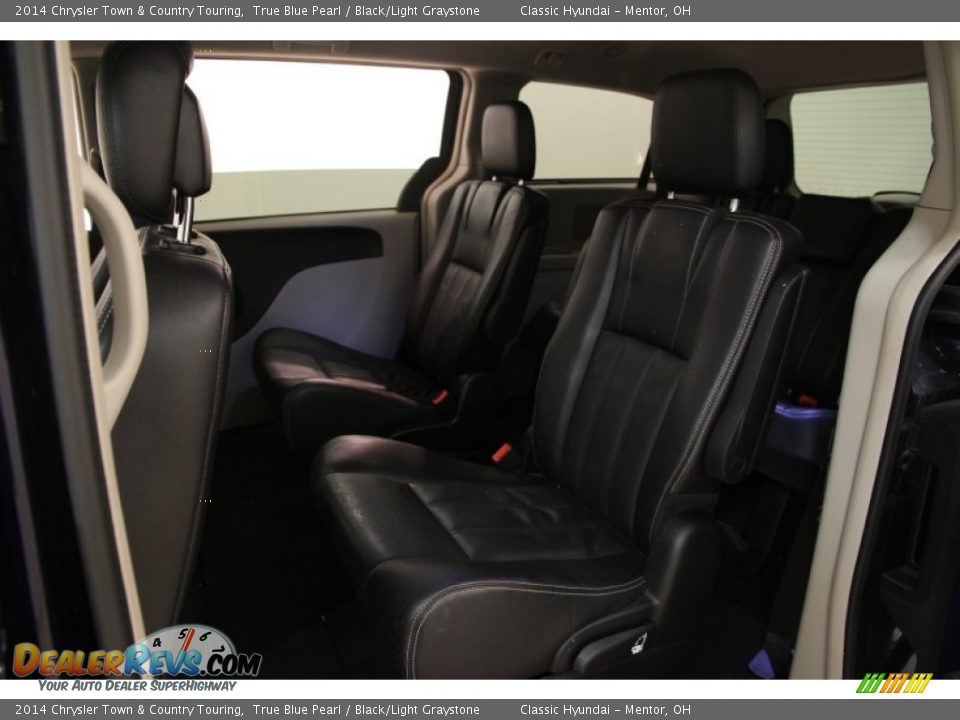 2014 Chrysler Town & Country Touring True Blue Pearl / Black/Light Graystone Photo #14