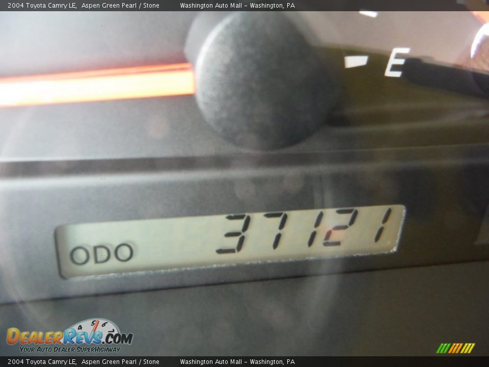 2004 Toyota Camry LE Aspen Green Pearl / Stone Photo #20