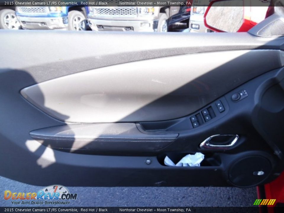 2015 Chevrolet Camaro LT/RS Convertible Red Hot / Black Photo #13