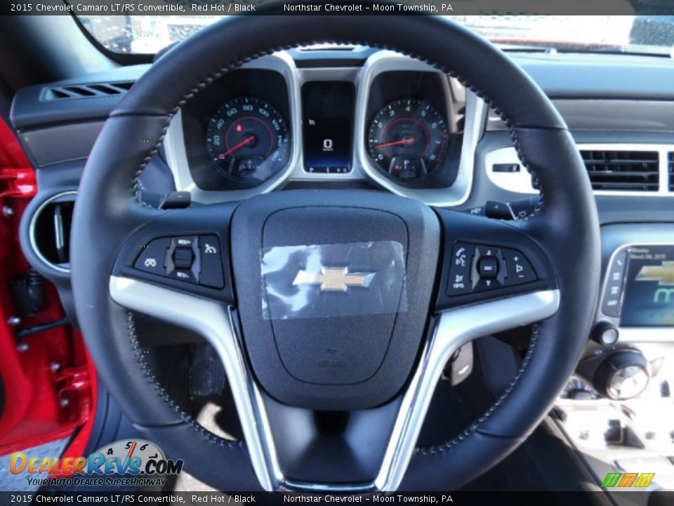 2015 Chevrolet Camaro LT/RS Convertible Red Hot / Black Photo #15