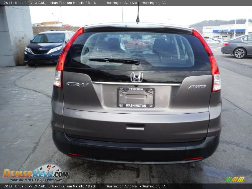 2013 Honda CR-V LX AWD Urban Titanium Metallic / Black Photo #8
