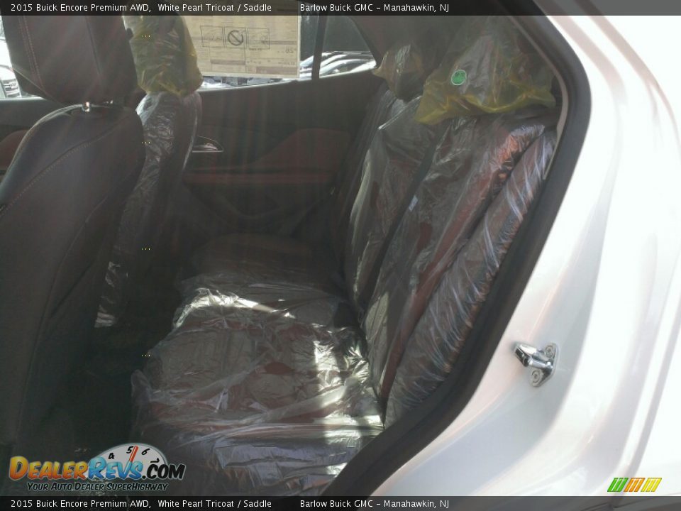 2015 Buick Encore Premium AWD White Pearl Tricoat / Saddle Photo #6